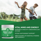 VIMERGY USDA Organic Barley Grass Juice Powder, 62 Servings – Super Greens Powder