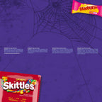 Skittles & Starburst Fun Size Chewy Halloween Candy Variety Pack - 200 Ct Bulk Bag