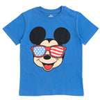 Disney Mickey Mouse Little Boys' Short Sleeve Graphic T-Shirt Mummy Orange