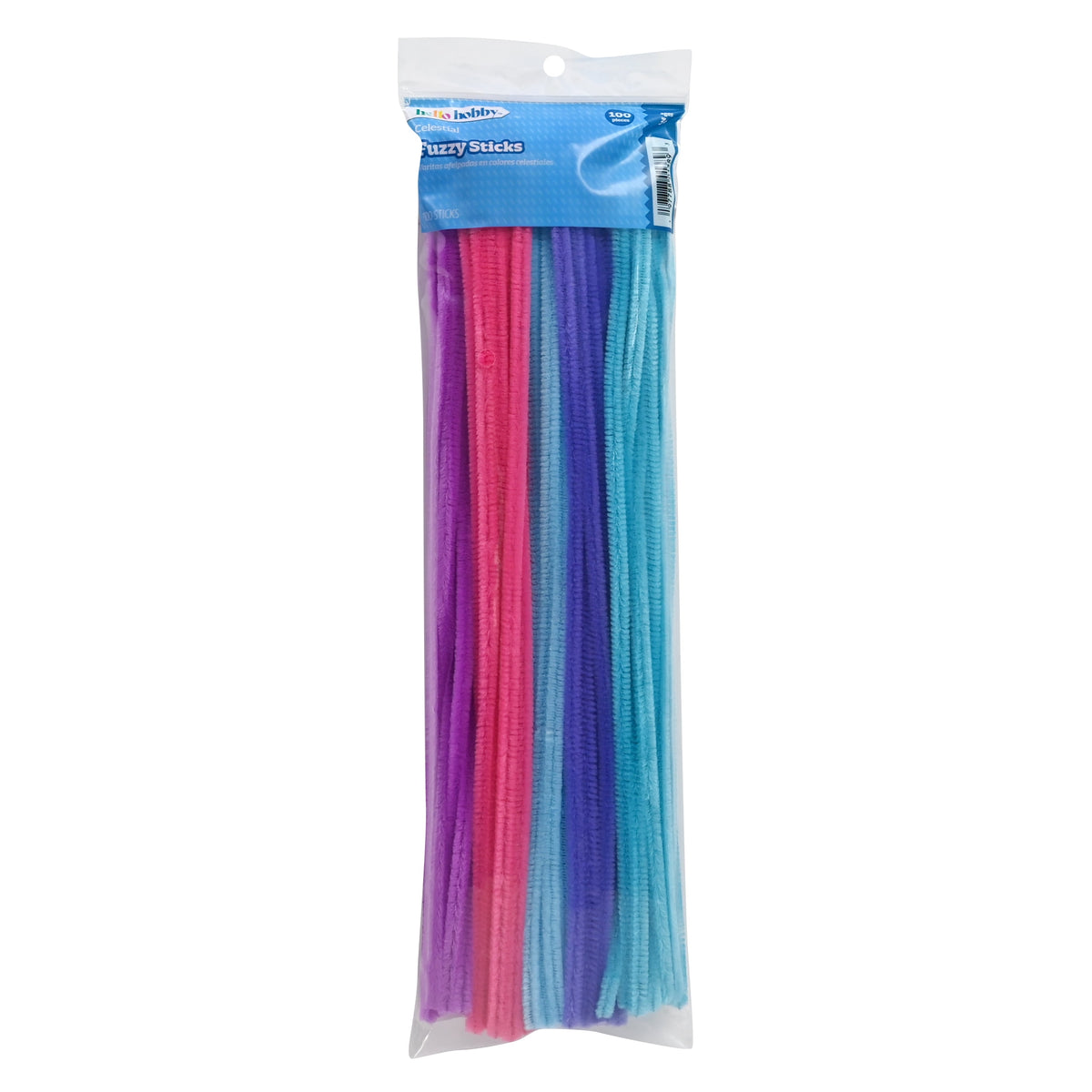 Hello Hobby Fuzzy Sticks, 100 Count