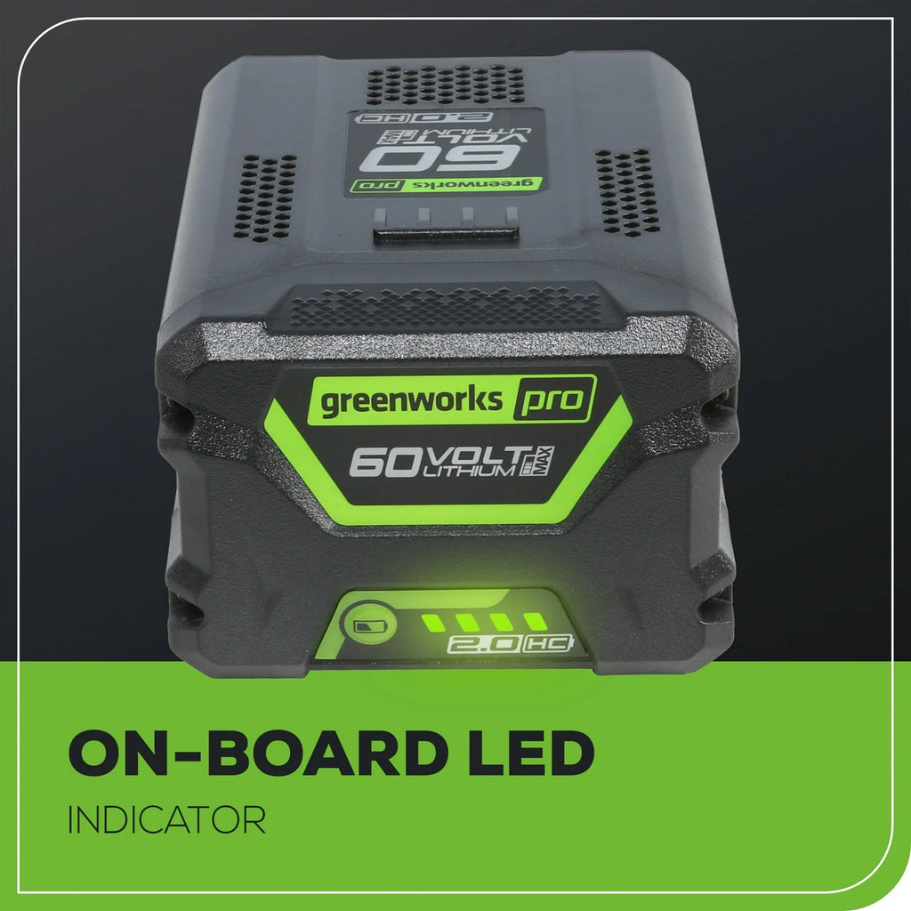 Greenworks 60V HC 2.0Ah Battery 2948702