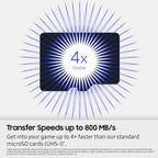 Samsung P9 Express microSDXC 512GB for Nintendo-Switch 2