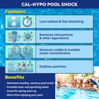 In The Swim Pool Shock - 68% Cal-Hypo Granular Sanitizer - 12 x 1 Pound