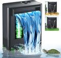 Turtle Tank Filter Aquarium Fish Filter w/U-V Light for Large 40-150 Gallon