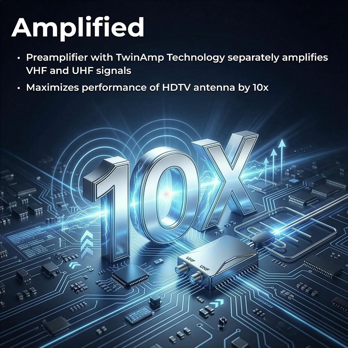 Winegard Boost XT LNA-200 Outdoor TV Antenna Preamplifier