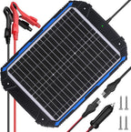 SUNER POWER 20W 12V Solar Panel Battery Trickle Charger Maintainer Pro