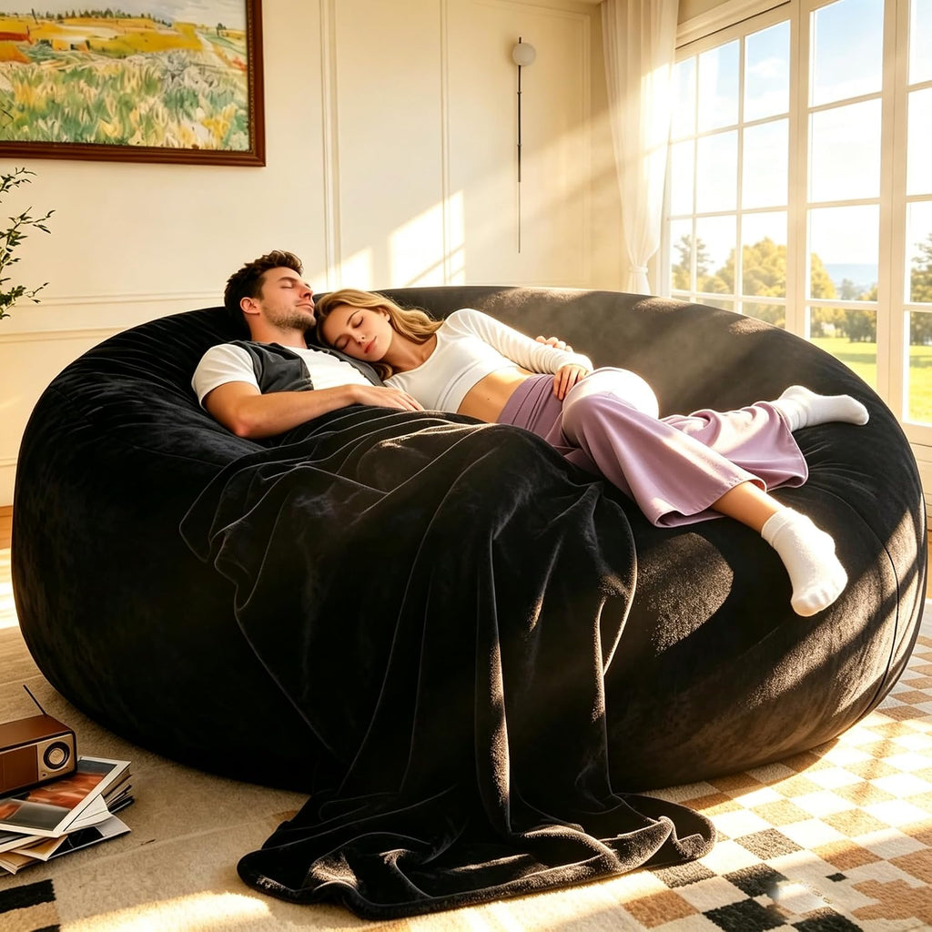 Big Bean Bag Chairs for Adults Comfy Living Room Furniture