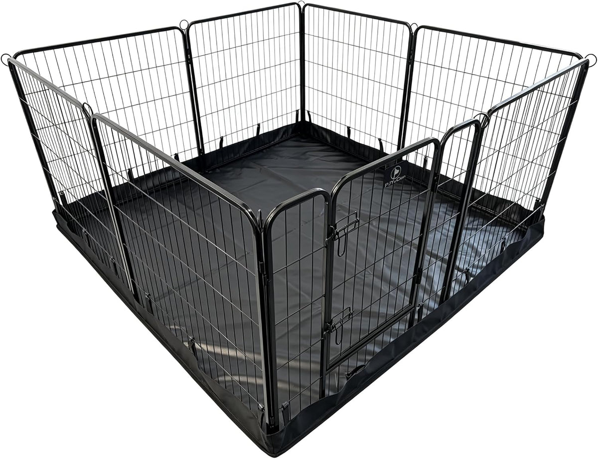 Puppy Playpen Plus Storage Bag with Bottom, 8 Panels 31.3" H