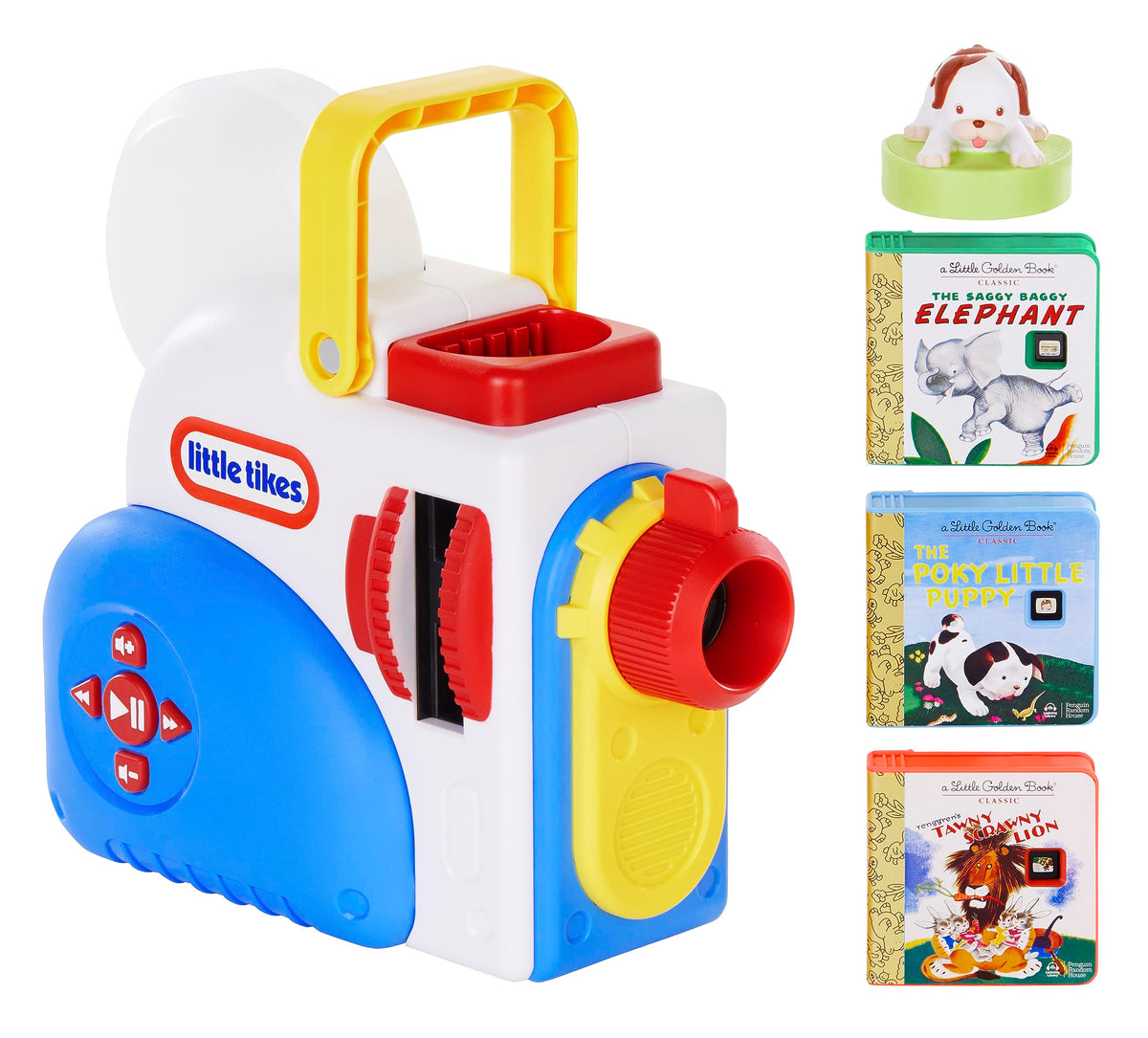 Little Tikes Story Dream Machine Starter Set, Audio Books, Little Golden Book, The Poky Little Puppy, Nightlight, Toddlers, Kids, Ages 3+