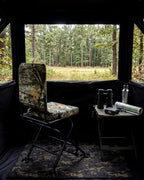 TR Swivel Hunting Chair – 350lbs Folding Ground Chair for Deer Hunting