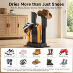 AAOBOSI Shoe & Boot Dryer with Deodorizer Mode, 30-720Min Timer, Heat + Fan