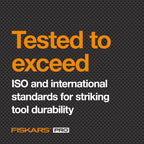 Fiskars Pro IsoCore 8 lb Splitting Maul, 36" Wood Splitter Axe