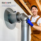 DuraVent Double-Wall Stovepipe DVL 6" Diameter 90 Degree Adjustable Elbow