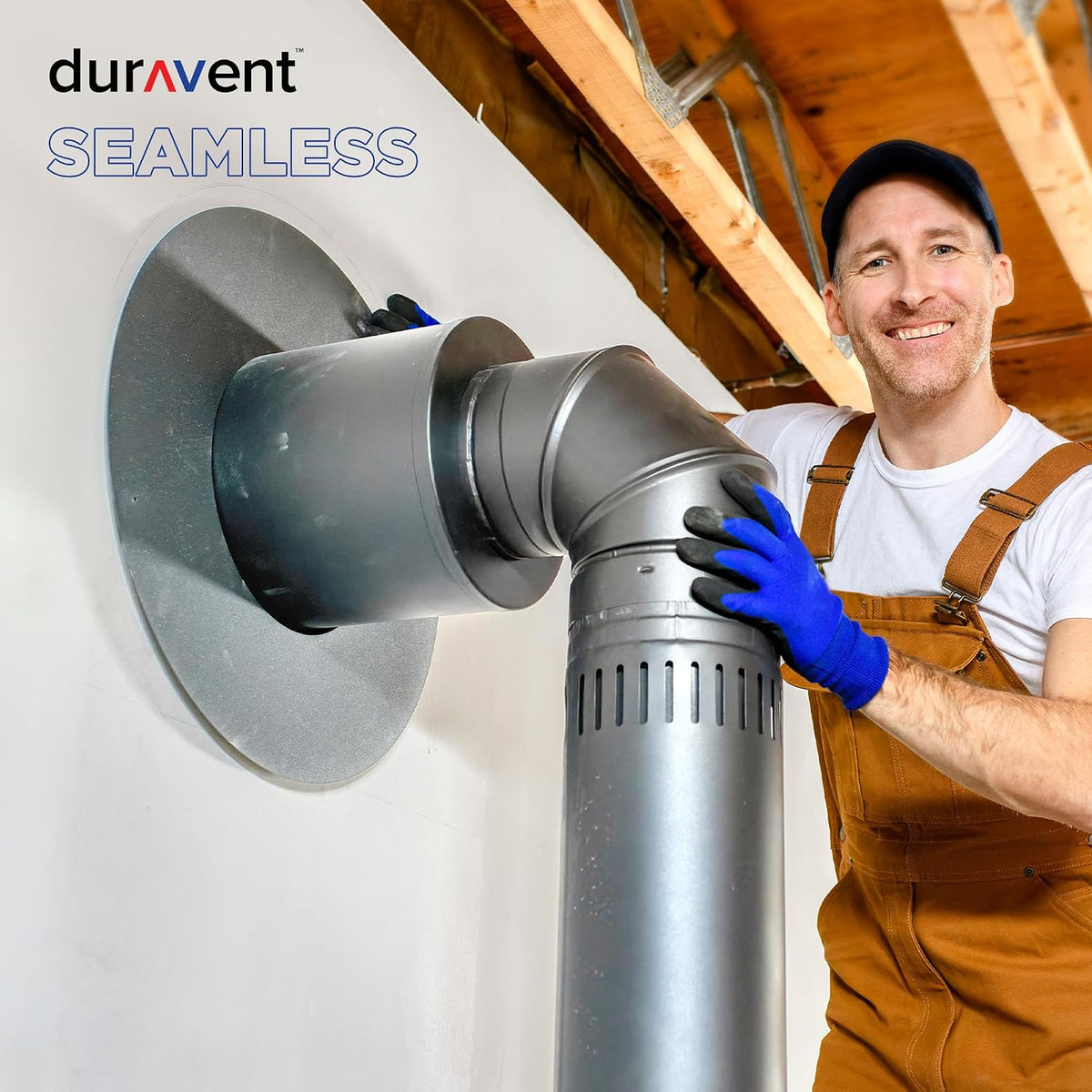 DuraVent Double-Wall Stovepipe DVL 6" Diameter 90 Degree Adjustable Elbow