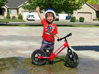 Strider 12” Classic Bike - No Pedal Balance Bicycle for Kids 1 to 3 Years - Includes Built-In Footrest, Handlebar Grips & Flat-Free Tires