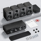 Saiyin 5.0 Home Theater System, HiFi Surround Sound Speakers