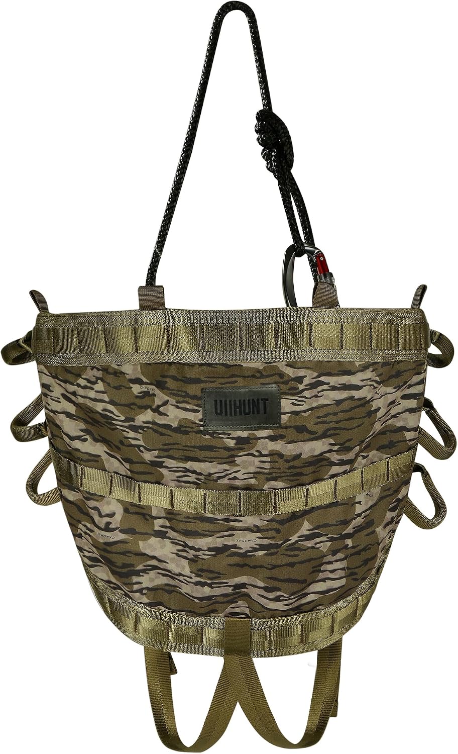 UIIHUNT Tree Saddle, The Gen 1 Hunting Saddle, Lightweight Hammock Tree Saddle, Comfortable Saddle Hunting Accessories, Includes Adjustable Bridge