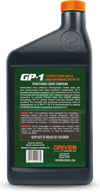 Driven Racing Oil GP-1 Synthetic Blend Motor Oil 20w-50 (12 Quart Bottles)