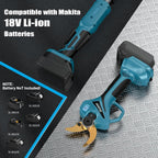 Cordless Pole Pruner for Makita 18V Battery, Electric Pruning Shears