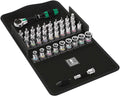 Wera 05003755001 8100 SA ALL-IN ZYKLOP SPEED RATCHET SET 1/4" DRIVE WITH HOLDING FUNCTION METRIC 42 PIECES