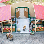 Schleich Farm World - Stable with Horses and Accessories - Kids 3+ | 42195