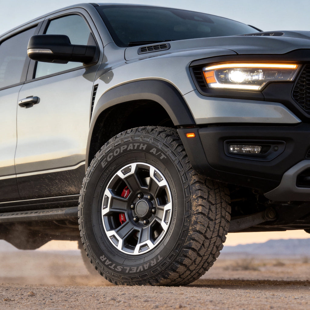 Travelstar Ecopath AT LT275/70R18 LT275/70/18 10 Ply 125/122S 3PMSF All Terrain Light Truck Tire(No Rim)
