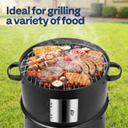 VIVOHOME 3-in-1 Vertical Charcoal Smoker