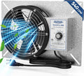 ALORAIR 540CFM Crawl Space Ventilator Fan with Humidistat & Thermostat