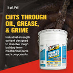 B’laster Parts Washer – Parts Cleaner Solvent – High Flashpoint Formula Cleans Oil, Grease & Grime, No Residue, Works on Metals, Most Plastics &
