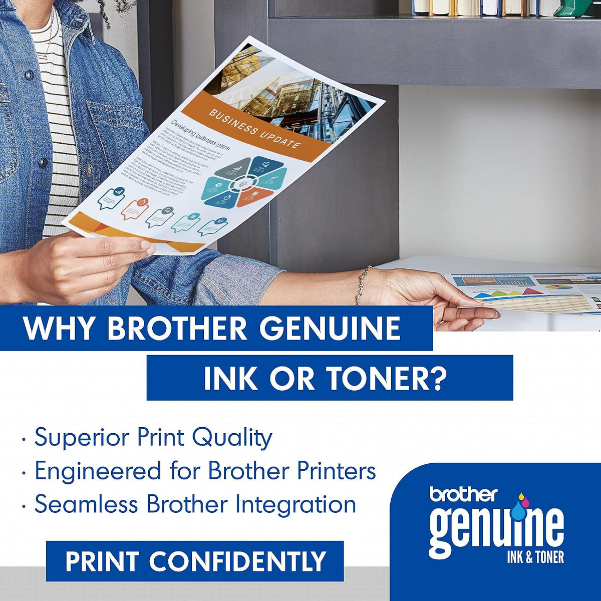Brother TN-431 3PK, Cyan, Magenta, Yellow, Standard Yield, Model: TN4313PK