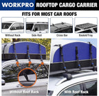 WORKPRO Rooftop Cargo Carrier Bag, 21 Cubic Feet Waterproof Car Roof Bag