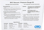 OTC 5613 Vacuum/Pressure Gauge Kit with Storage Case