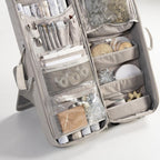 Gift Bag Wrap and Craft Organization Storage, Holds 14 (40 in) Rolls & More (Stone)