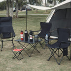 Damei century 4Pack Folding Camping Chairs, Portable for Beach, Lawn, Yard