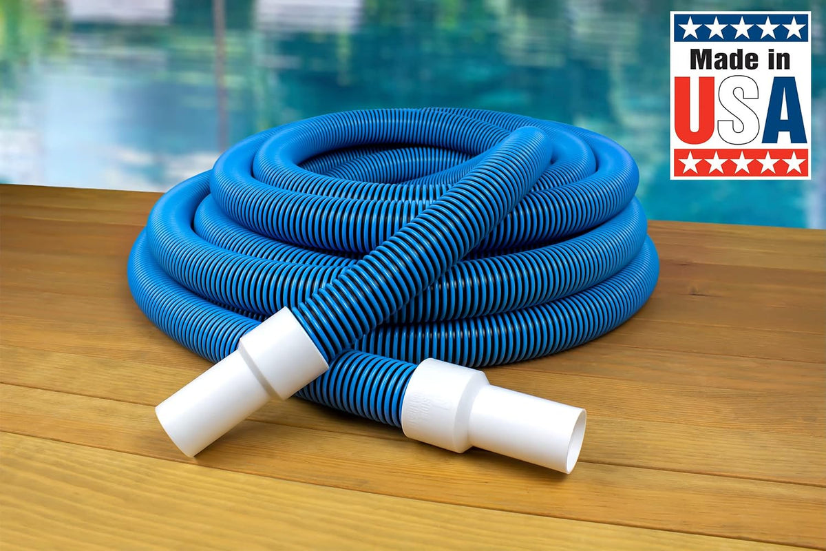 Poolmaster 50-Foot x 1-1/2-Inch Manual Pool Vacuum Hose, Made in USA