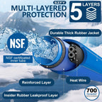 25FT Heated Water Hose for RV,-45°F Heated Water Hose, RV Accessories
