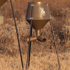 Boss Buck Gravity Deer Feeder for Game & Hunting, 200 lb Corn Capacity