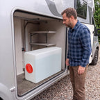 13.7 Gallon Rv Water Tank, Lldpe One Piece Molded Water Storage Tank