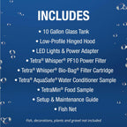 Tetra LED 10 Gallon Complete Fish Tank Kit