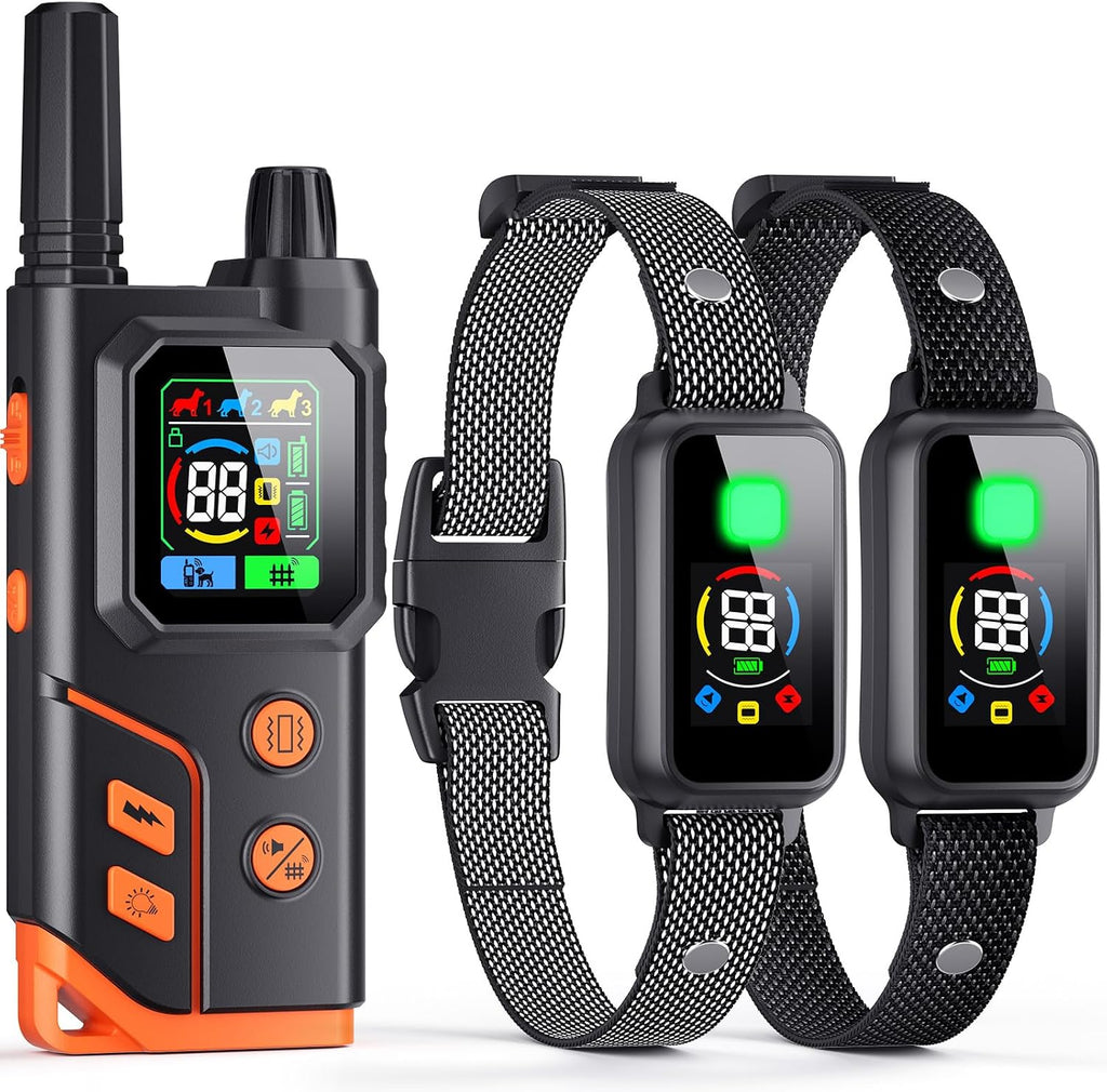 2 In1 Wireless Dog Collar Fence System & Training Collar