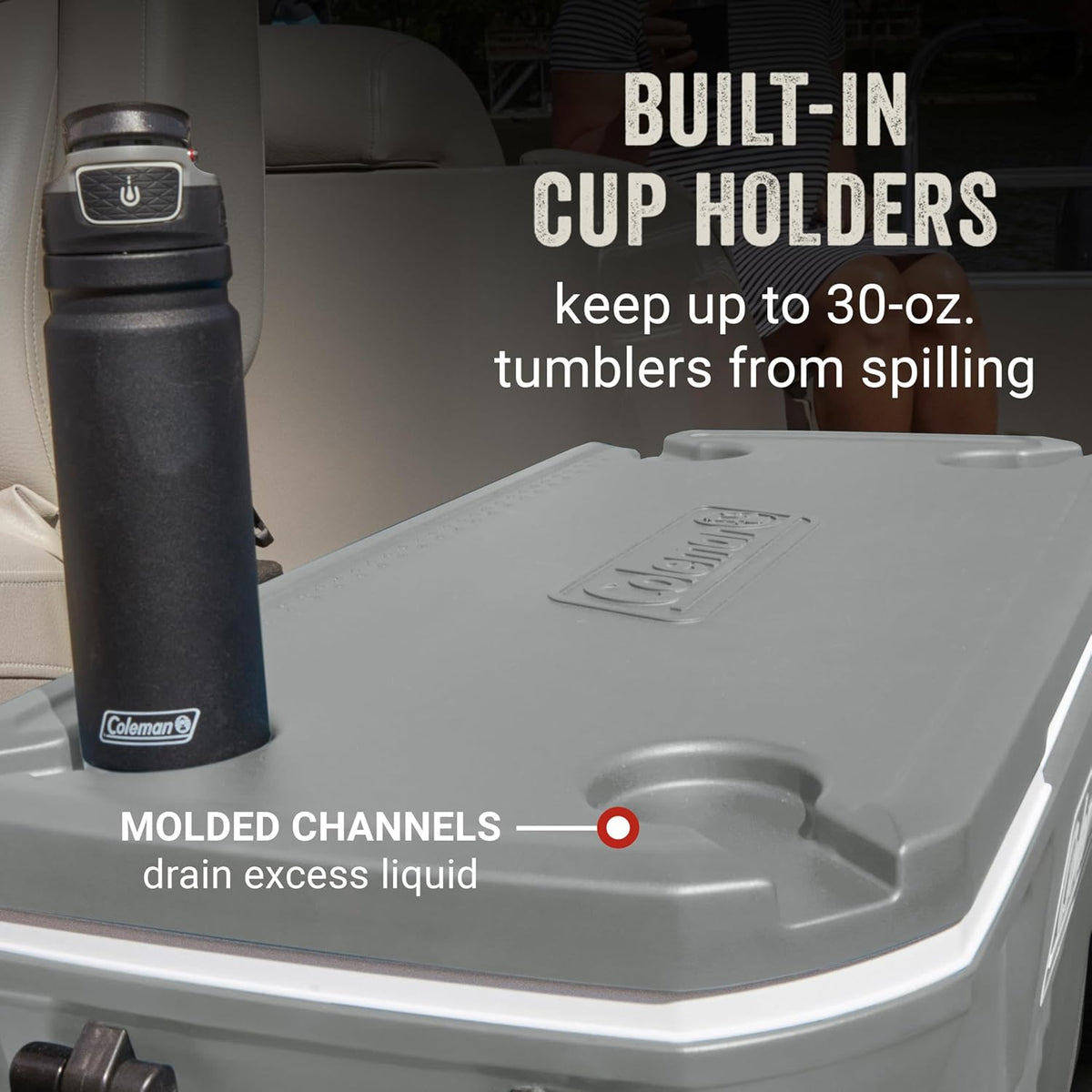 Coleman Classic Series Insulated Portable Wheeled Cooler