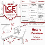 WarmlyYours Ice Shield Roof & Gutter Deicing Kit, 120 ft, 120V, Asphalt Shingles, Not for Metal or Steel Roofs