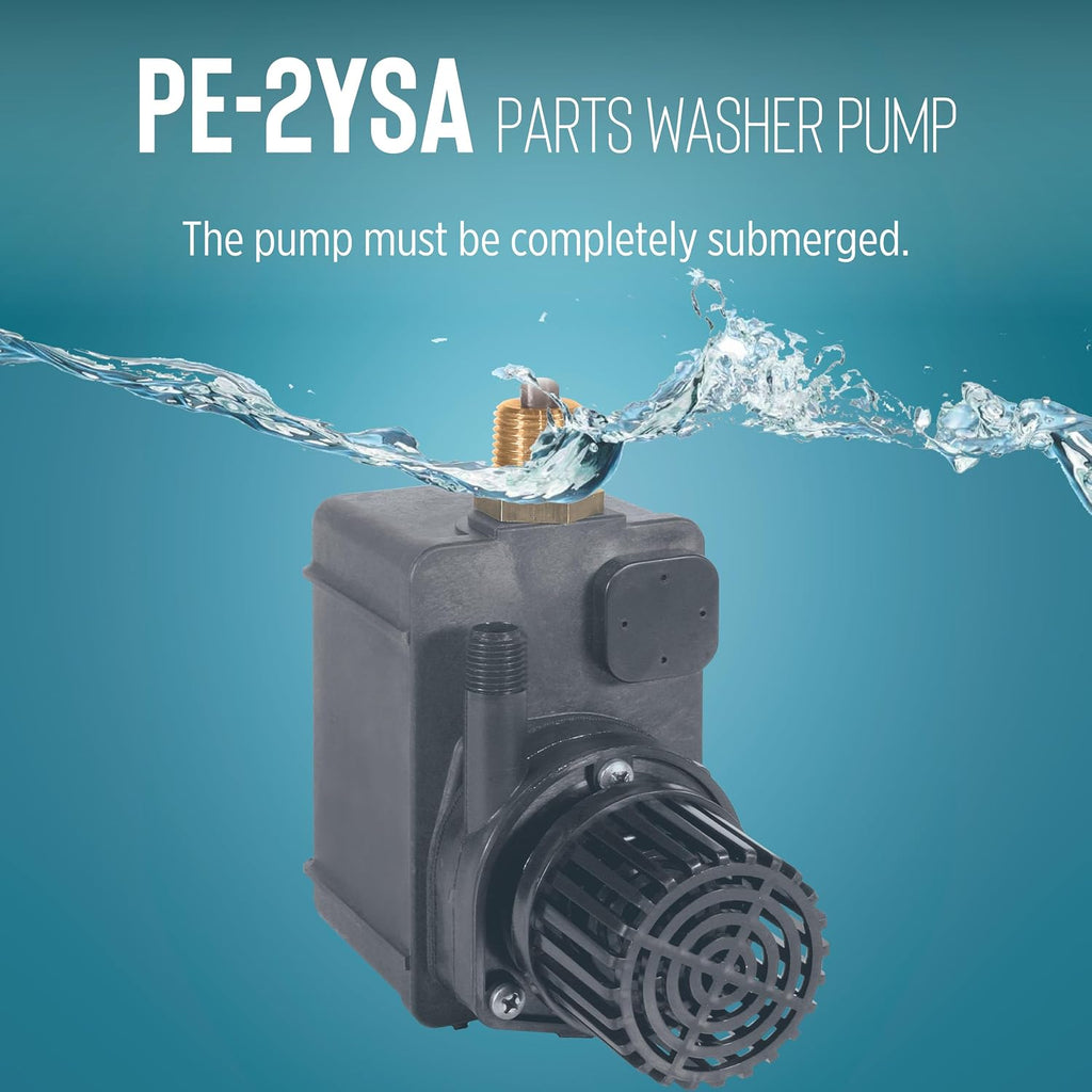 Little Giant PE-2YSA 115V, 300 GPH Submersible Parts Washer Pump, 6' Leads