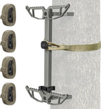 EZshoot Climbing Sticks for Hunting, Aluminum Portable Tree Climbing Steps