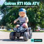 Gotrax Ride on Toy for Toddlers 1.5-4, 12V Battery for 80Mins, Max 1.5MPH