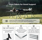 ONETIGRIS SUPRANUBIS Camping Cot, High/Low Options, Sturdy Support 330lbs