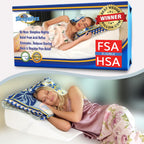 FSA Eligible 8" Bed Wedge Pillow for Acid Reflux, Sleep Apnea