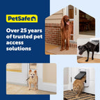 PetSafe Electronic Pet Door, Collar Key Sensor, Dogs Up to 100 lb, Large