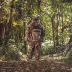 TR Aluminum External Frame Backpack, Adjustable Hunting Hiking Pack, Camo
