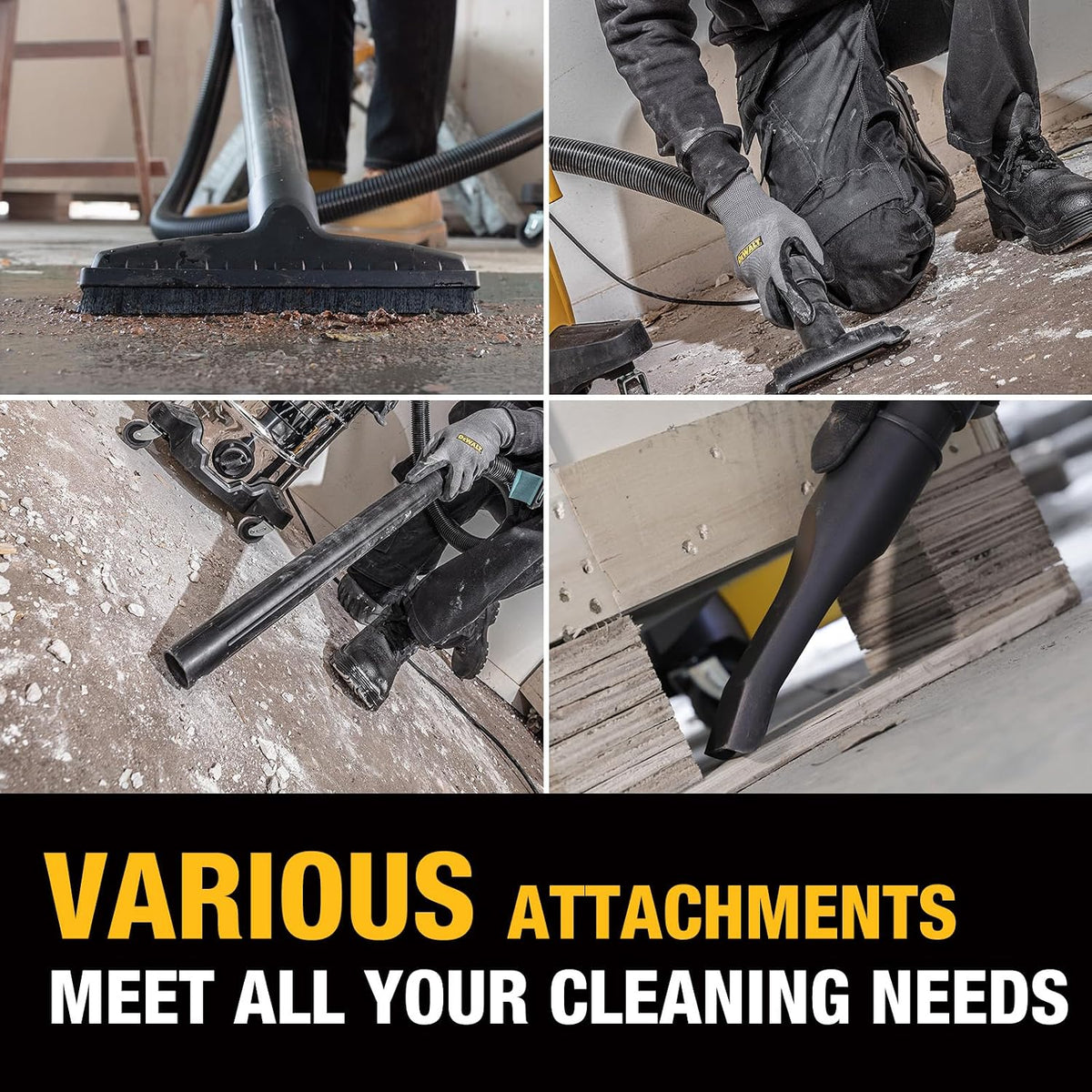 DEWALT 10 Gallon STEALTHSONIC Shop Vacuum Wet and Dry 5 Peak HP DXV10S-QT